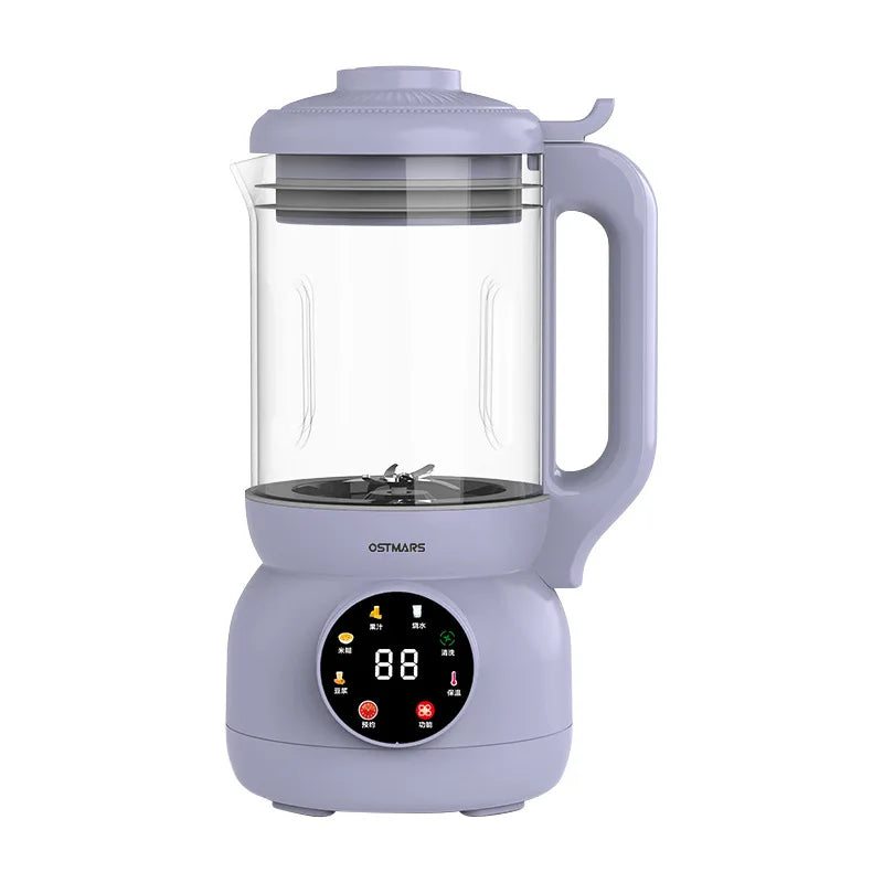 1000ML Automatic Soybean Milk Machine Intelligent Food Blender Electric Fruit Juicer Water Boiling Kettle Rice Paste Maker 220V